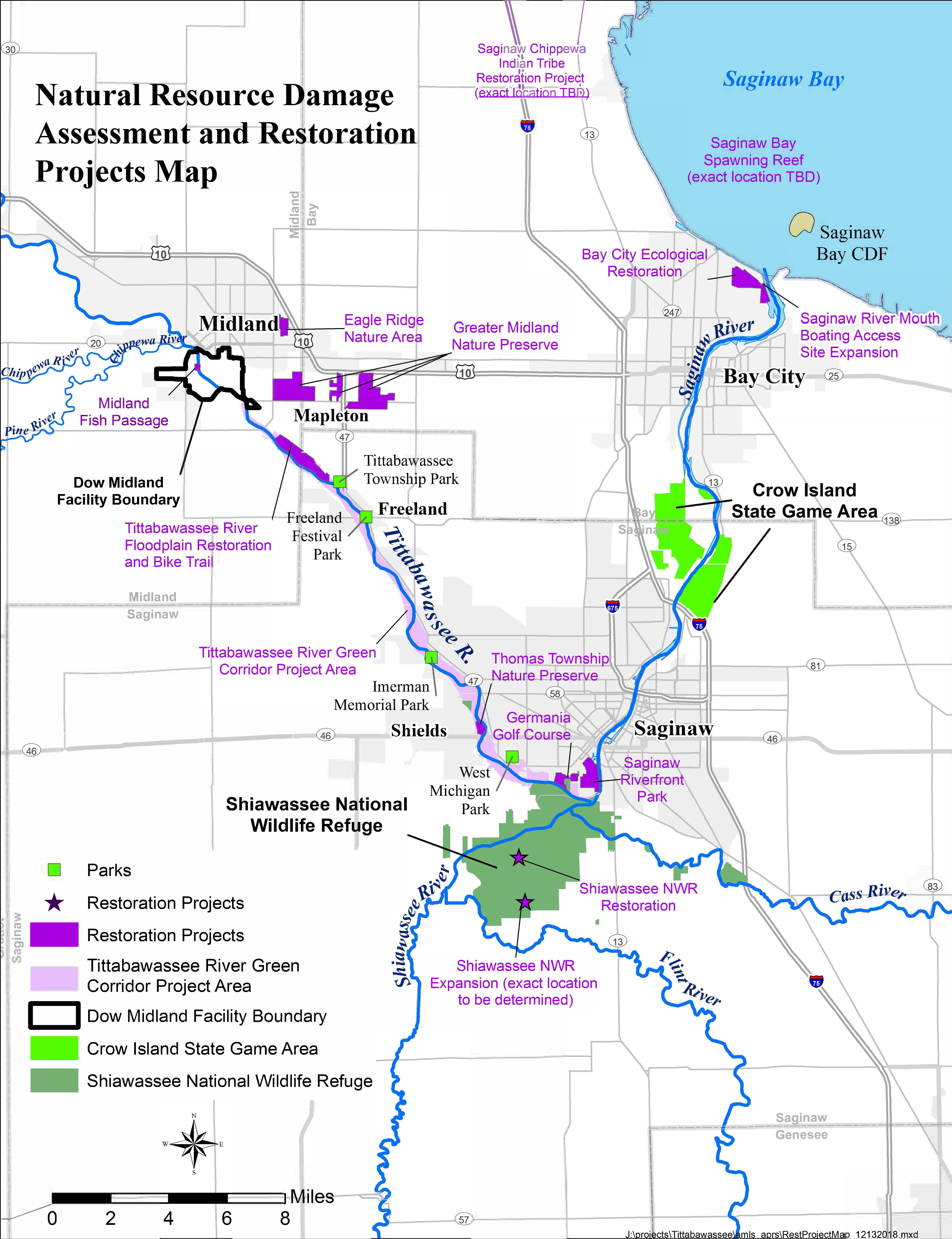 Saginaw River Fishing Map Saginaw Public Meeting On Tap For Dow-Related Resource Restoration Plan