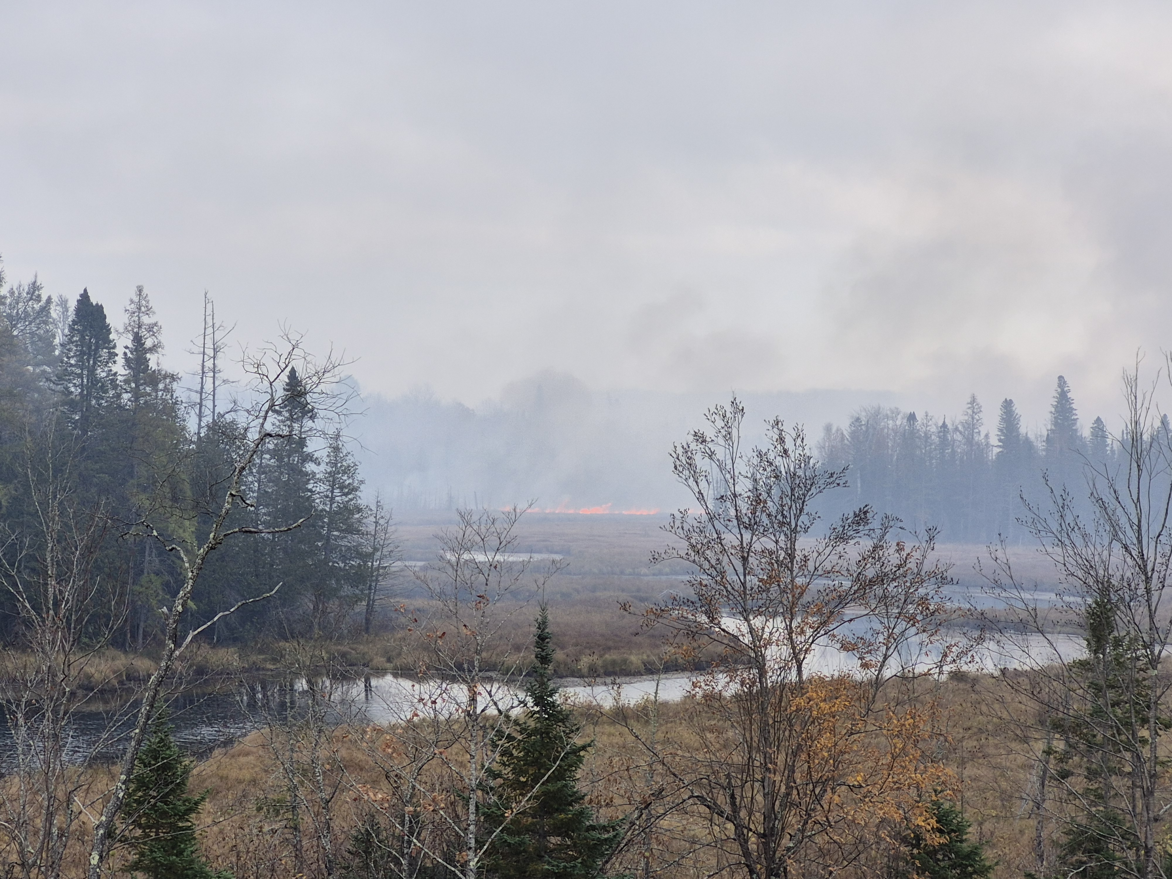Rugged Terrain Complex wildfires burning deep in the duff layer