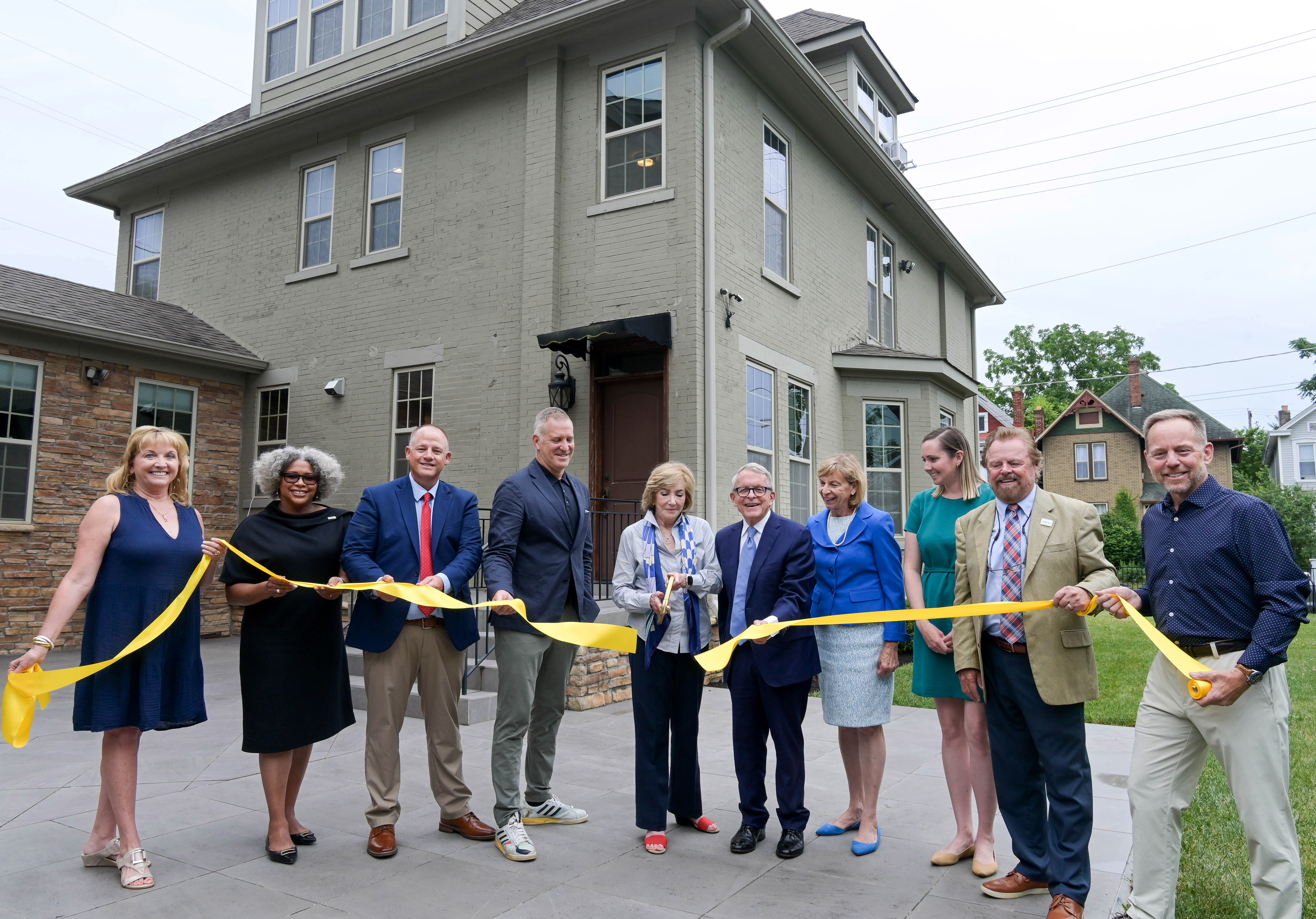 06/26/2024 Governor, First Lady DeWine Cut Ribbon on New Residential Facility in Columbus