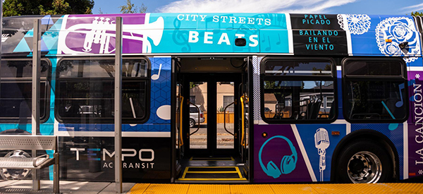 Tempo bus entrance