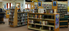 inside the Unalaska Library