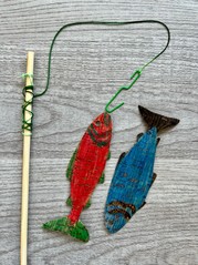 Fish with hook