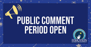 public comment period open