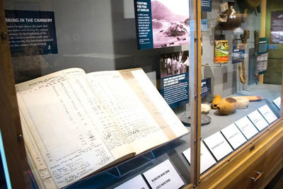 some of the Kodiak History Museum objects that will be photographed and digitized