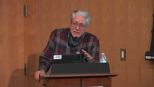 Oscar Peñaranda speaks at the Alaska State Museum on Oct. 7, 2022