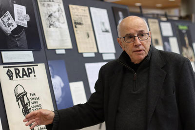 Ron Carver, curator of “Waging Peace In Vietnam: The Story of U.S. Soldiers and Veterans Who Opposed the War"