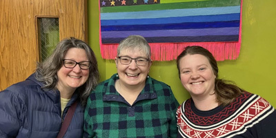 Debra O’Gara, Lisa Schramek-Adams, and Kari Petersen