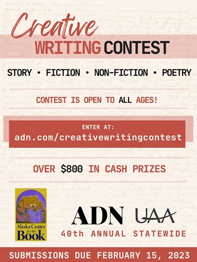 Story Fiction Non-Fiction Poetry all ages over $800 in cash prizes