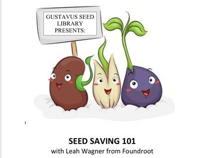 Gustavus Seed Library Presents Seed Saving 101 with Leah Wagner from Foundroot