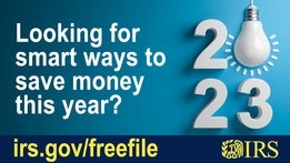 Looking for smart ways to save money this year? irs.gov/freefile