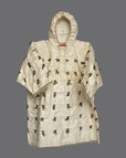 Ceremonial gut parka made by Rosie Kulukhom of St. Lawrence Island