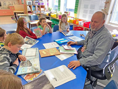 Sperry Ash incorporates local culture, history and language in an elementary classroom. 