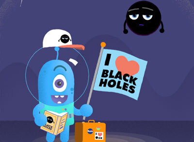 Black hole week illustration