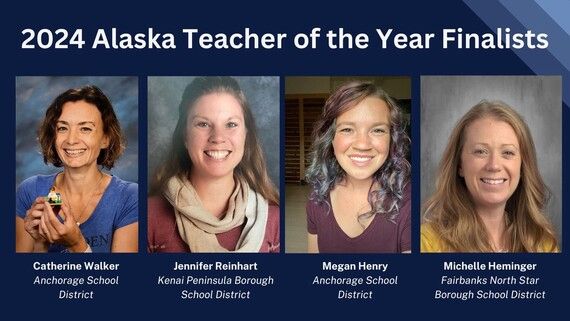 2024 Alaska Teacher of the Year Finalists
