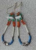porcupine earrings