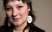 earring maker Miranda Ciquyaq Robb