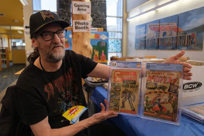 Guy Bartleson has comics of the first appearances of both Iron Man and Thor, estimated to be worth around $10,000 each