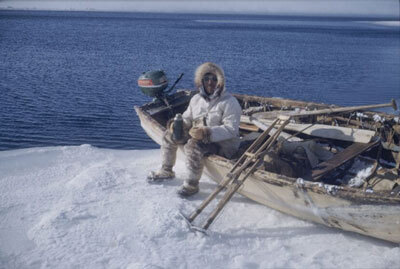 Paul Tiulana, a King Island man, in the early 1950s. (Photo by Juan Muñoz Sr.)