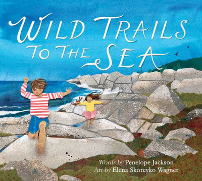 book cover: Wild Trails to the Sea by Penelope Jackson