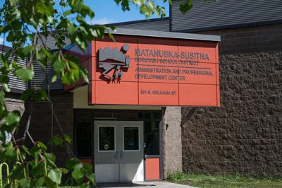 The Matanuska-Susitna Borough School District office located in Palmer Alaska