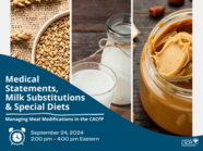 Meal Modifications & Substitutions