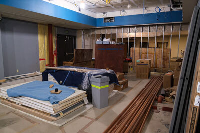 The Alutiiq Museum has already begun planning how to use the new layout as construction workers finish the interior.