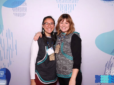 Nikki Corbett (left) and Katie O'Connor (right) won a fellowship from the Rasmuson Foundation to create a Yup'ik book