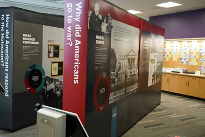 The “Americans and the Holocaust” traveling exhibition at the Seward Community Library and Museum