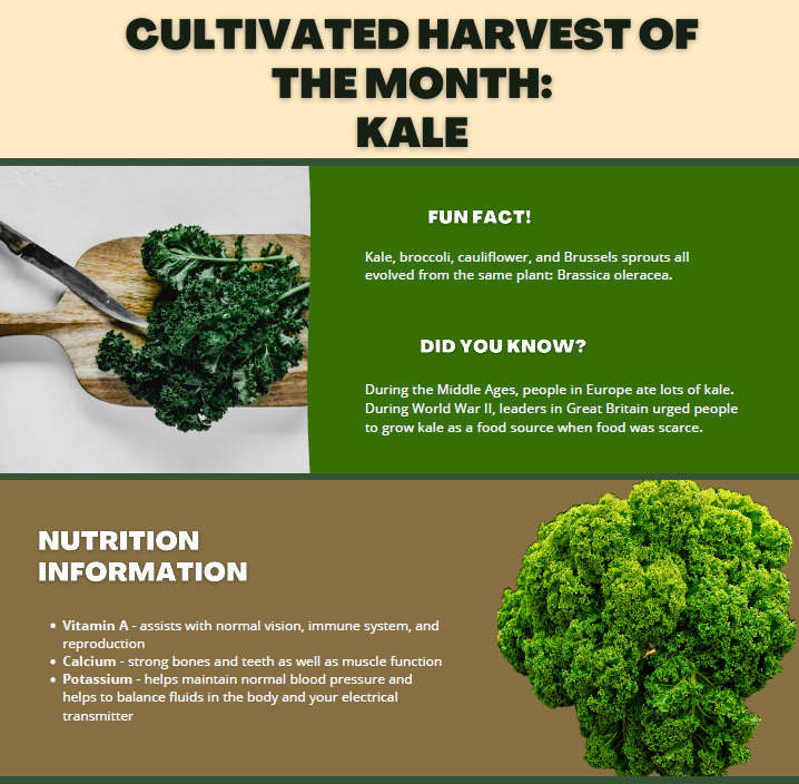 May Cultivated Harvest of the Month