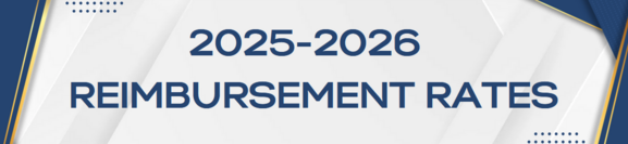 2025-2026 Reimbursement Rates