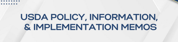 USDA Policy Header