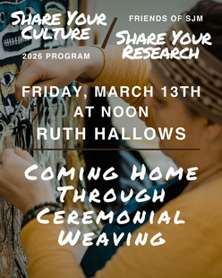 Ruth Hallows weaving