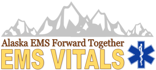 Alaska EMS Forward Together, EMSC Vitals Newsletter Logo