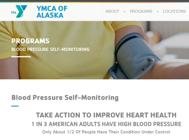 YMCA of Alaska Blood Pressure Self Monitoring Program