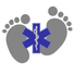 EMS baby feet icon - Pediatric Emergency Care Corner 