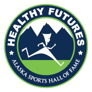 Healthy Futures Logo: Alaska Sports Hall of Fame