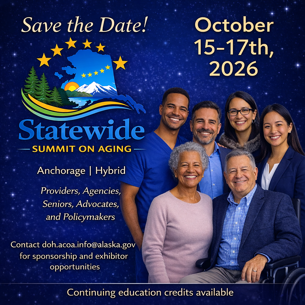 Statewide Summit on Aging graphic 