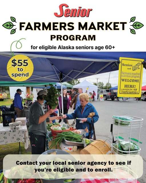 Senior Farmers Market Nutrition Program 2026 flyer graphic