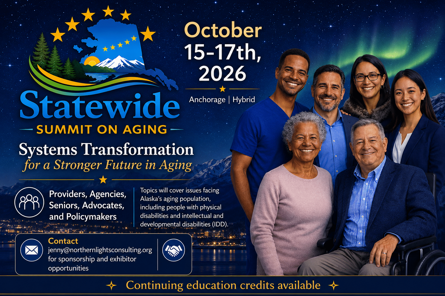 Summit on Aging flyer