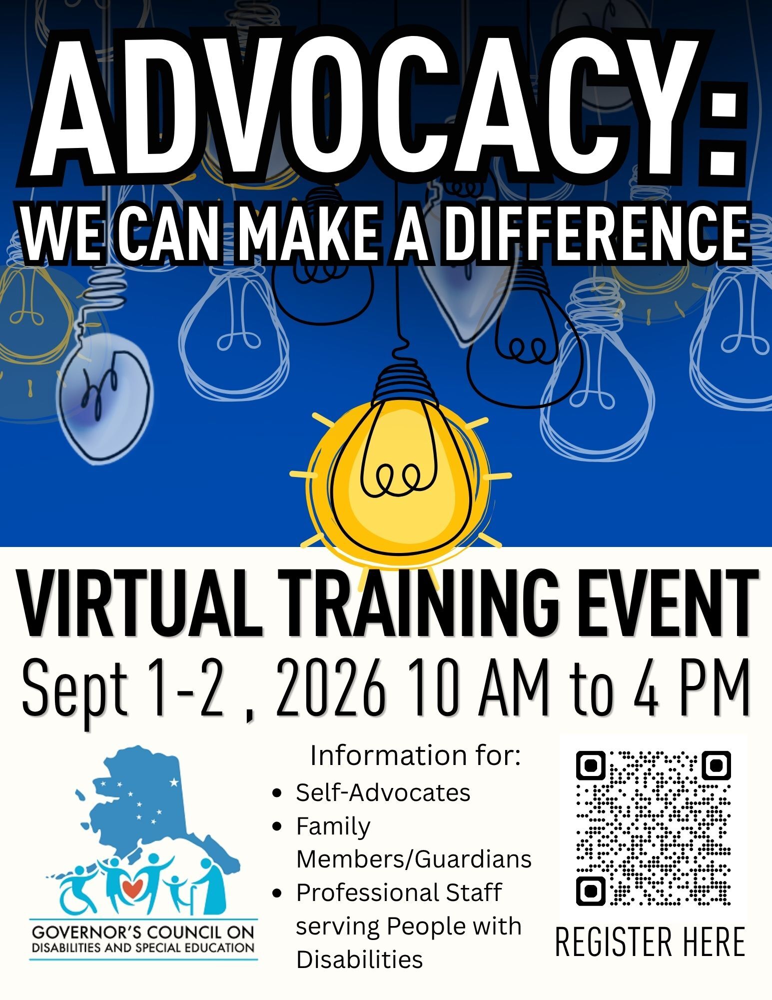 GCDSE Advocacy flyer