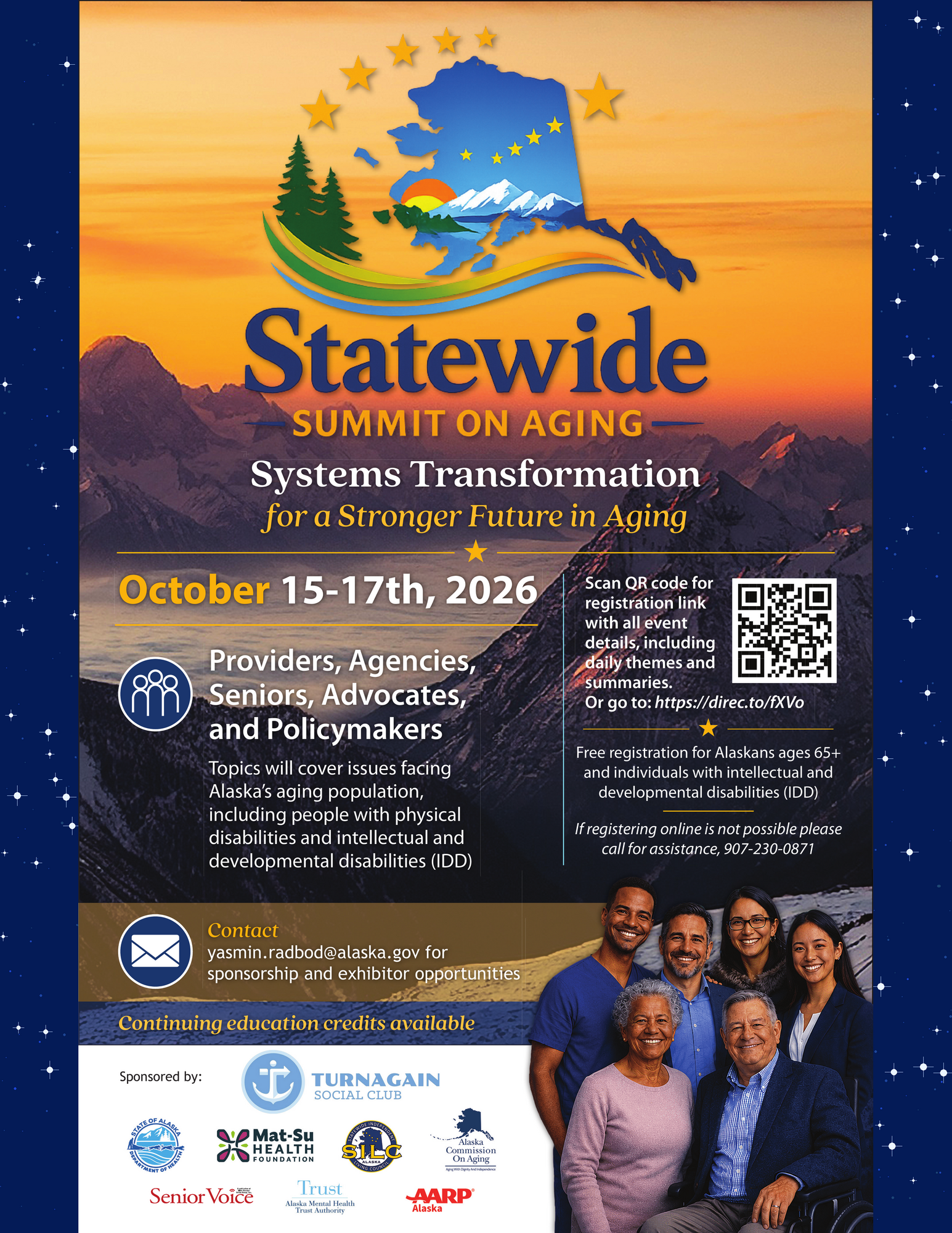 Summit on Aging Event Flyer