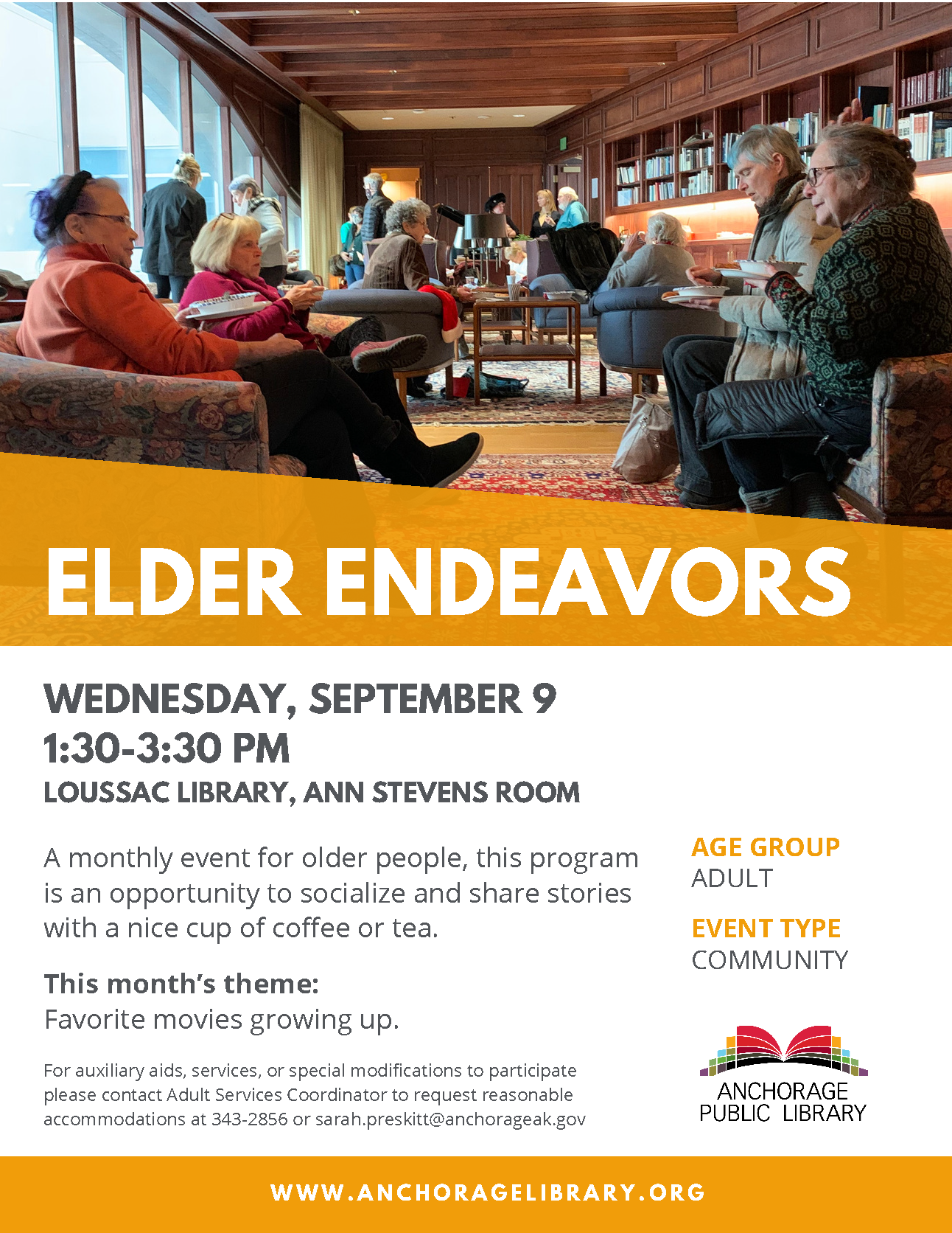 Elder Endeavors Flyer