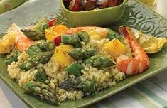 Asparagus-shrimp-quinoa-salad