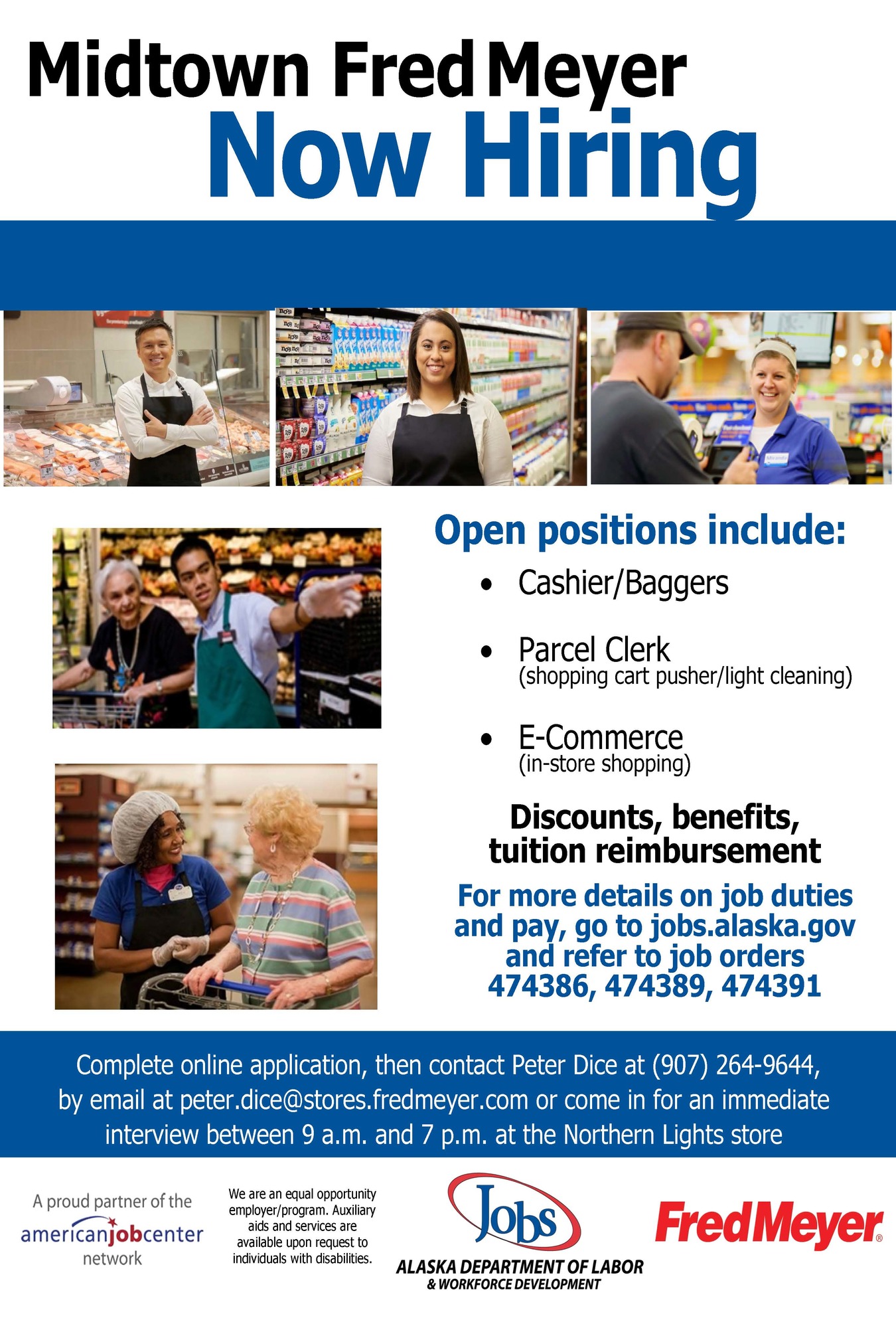 Midtown Fred Meyer- Now Hiring!