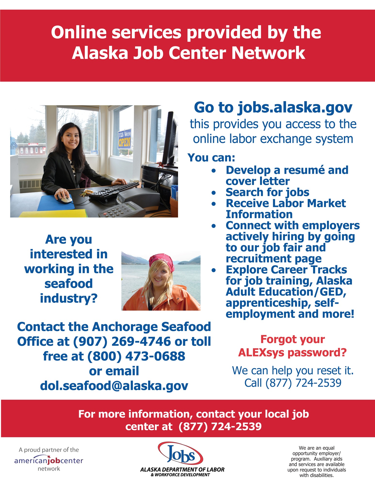 Alaska Job Center Muldoon