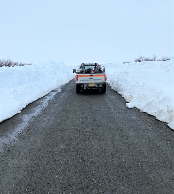 Drivers should use caution through a narrow section between miles 42 and 60