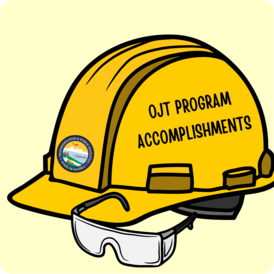 OJT Program Accomplishments
