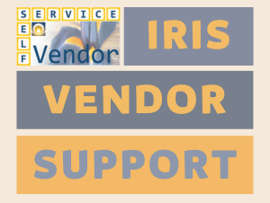IRIS Vendor Support Image