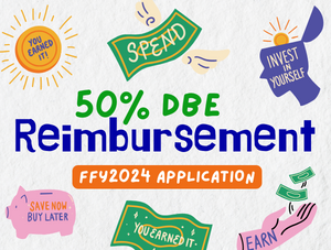 50% DBE Reimbursement Application Image