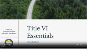 Title VI Essentials Image